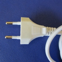 Cordon d'alimentation CA pour ordinateur Euro VDE C7 à prix réduit, 16A 250V, avec fiche CC, longueur personnalisée