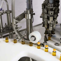 UR-L2 20-50 Bouteilles/min Remplisseuse automatique de flacons en verre pour sérum et lotion, machines de remplissage et d'emballage de liquides oraux