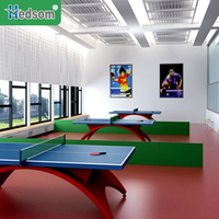 Cour Gym Table de basket-ball Hedsom sol intérieur ping-pong Sport anti-dérapant Pvc école industrielle hôpital vinyle revêtement de sol CN;GUA