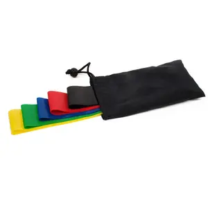 100% látex 12 "* 2" equipamento de ginástica esportivo multiuso, resistência fresca, elástico, faixas de treinamento