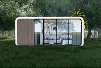 Cabines Apple préfabriquées en panneaux sandwich, maisons modulaires miniatures pour la vente mobile, sauna, spa, camping, station balnéaire