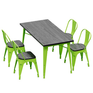 Mesa de comedor de nuevo diseño de alta calidad, juego de comedor de 6 plazas, muebles para el hogar a la venta, juego de mesa de comedor al aire libre - Product Image 3