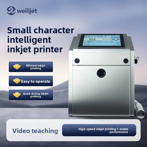 Impressora de Etiquetas a Jato de Tinta Inteligente Totalmente Automática W900, Máquina de Codificação de Data de Produção de Secagem Rápida, Nova Embalagem - Product Image 6