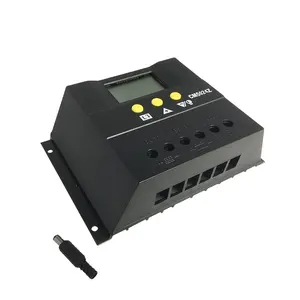 Contrôleurs de pompe pwm 9v 100 amp 60a 60 batterie hybride vent hybride onduleur Lifepo4 pour batterie au Lithium contrôleur de Charge solaire