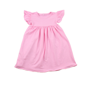 Abito Estivo per Bambina con Perle, in Cotone Lavorato <span class=keywords><strong>a</strong></span> <span class=keywords><strong>Maglia</strong></span>, Maniche <span class=keywords><strong>a</strong></span> Sbuffo, Lunghezza al Ginocchio - Product Image 4