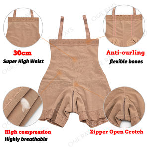 Shorts de Cintura Alta con Control de Abdomen, Pantalones Moldeadores <span class=keywords><strong>para</strong></span> Mujer, Fajas Colombianas, Levanta Glúteos, Moldeador de Cuerpo - Product Image 2