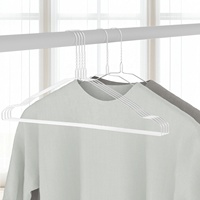 Cintres en fil métallique en gros, prix d'usine, cintres à vêtements en acier inoxydable épaissi de haute qualité, antidérapants, pour armoire domestique