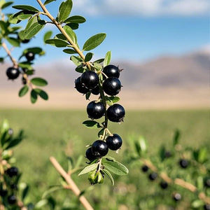 Bacche di <span class=keywords><strong>Goji</strong></span> (Hei Gou Qi) di Alta Qualità, Alimenti Biologici Sfusi, Bacche di <span class=keywords><strong>Goji</strong></span> Nere Essiccate ad Acqua, Processo AD, Gusto Dolce, 1kg, Forma Ovale - Product Image 3