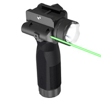 Lunette de visée laser compacte rechargeable avec lampe torche LED de chasse et combo laser vert