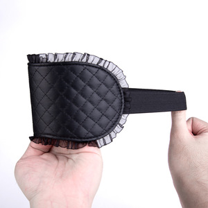 หน้ากากปิดตาหนัง PU สำหรับผู้ใหญ่ชายและหญิงอุปกรณ์ของเล่นฝึกเซ็กซ์คู่ - Product Image 5