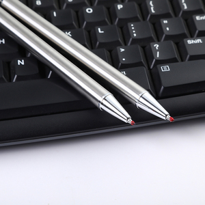 Luxury Metal Aesthetic Gel <strong>Pen</strong> Blue Ink Promotional 0.5mm Office &amp; School Use - Product Image 2