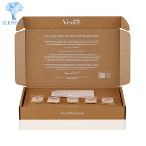 Custom Unique Foldable Recycled Cardboard Paper Brown Kraft Cosmetic Gift <b>Box</b> Packaging - Product Image 1