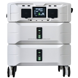 Station d'alimentation à onde sinusoïdale pure Genery Energy SE5000 LiFePO4 <span class=keywords><strong>1200W</strong></span> Démarreur de saut pour les ateliers d'équipements médicaux (compatible au Royaume-Uni) - Product Image 6