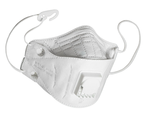 Masque anti-poussière pliable à 4 plis, masque facial de protection jetable non tissé, OEM ODM disponible pour la sécurité industrielle - Product Image 2