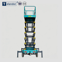 Ultra Düşük Fiyatlı Kendinden Tahrikli Elektrikli Üç Tekerlekli Triportör Makaslı Forklift Hidrolik Kaldırma Platformu
