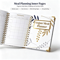 Agenda personnalisé 2027 avec couverture en tissu à reliure piquée, idéal pour les cadeaux, planificateur, organisateur, carnet