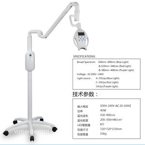 Appareil de blanchiment des dents à lumière froide LED, soins bucco-dentaires, blanchiment rapide pour les dents jaunes, tachées ou fumées - Product Image 3
