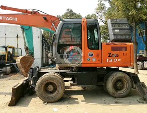 Penggali Roda <span class=keywords><strong>Hitachi</strong></span> 120 <span class=keywords><strong>HItachi</strong></span> 130W Ekskavator Trye Bekas - Product Image 1
