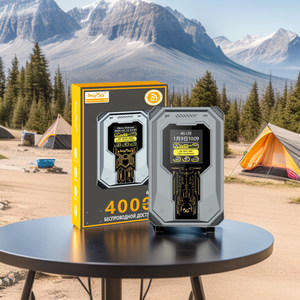 2.4G Màn hình màu mới di động wifi nhà gắn trên xe di động Mifi cơ khí phong cách Bộ định tuyến dung lượng lớn - Product Image 1