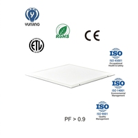 Vis, support, installation magnétique, RoHS ETL CE IP67, plafonnier 2ft*2ft pour salle blanche d'usine pharmaceutique