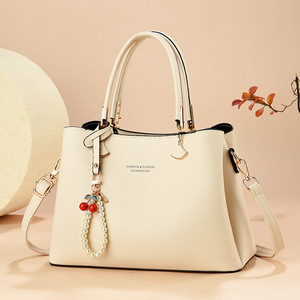 Bolsa de Compras de Gran Capacidad para Mujer, Bolsos de Mano de Cuero PU, Bolsos de Hombro Negros Tipo Cubo, Bolsos Cruzados para Dama - Product Image 4