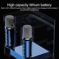 Mejore las reuniones familiares con una máquina de karaoke inalámbrica: micrófono para cantar y altavoz de karaoke para una diversión de fiesta inolvidable