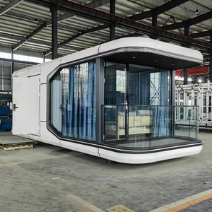 Casa Modulare Prefabbricata Moderna Impermeabile e Attraente, Capsula Spaziale 20ft 40ft, 1 Camera da Letto, per Resort e <span class=keywords><strong>Hotel</strong></span> Commerciali - Product Image 1