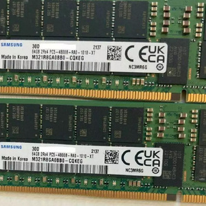 Module de mémoire RAM DDR5 64 Go ECC RDIMM 4800 MT/s pour serveur et station de travail M321R8GA0BB0-CQK PC5-4800B - Product Image 2