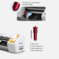 Vimshi Machines de découpe hydrogel pour ordinateur portable 16 pouces Film de protection d'écran avec caméra PC pour téléphone portable