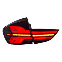Feux arrière de voiture JSL pour BMW X1 E84 Mise à niveau au style G05 2011-2014 Feux arrière LED modifiés Feux de freinage Feux arrière Plug & Play
