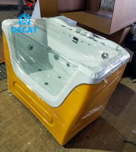 OSCAT EURPET in plastica acrilica toelettatura animale pulizia vasca da bagno con SPA e ozono - Product Image 5