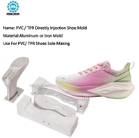 Chaussures de sport moule coupe basse respirant résistant à l'usure anti-dérapant épais PVC TPR couleur bloqué marche
