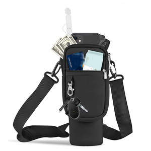Bolsa Portabotellas de Agua Premium Personalizada con Bolsillo para Teléfono, Bolsa de <span class=keywords><strong>Neopreno</strong></span> para Transportar Botellas de Agua - Product Image 1