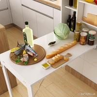 Table murale pliante, peu encombrant, utilisation pour la salle à manger