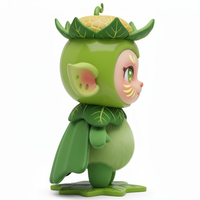 Poupées en peluche personnalisées de style Labubu en ABS et PVC, jouets à assembler, tailles personnalisées 10 cm et 15 cm