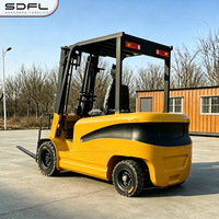 Chariot élévateur électrique pour déchargement de conteneurs, haute flexibilité, élévateur portable pour port de conteneurs et centre logistique