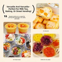 Jam Factory Gemengde Smaken 1L Zak Yangzhi Ganlu Jam Aangepaste Fruitensap Voor Dessertwinkels en Bubble Tea