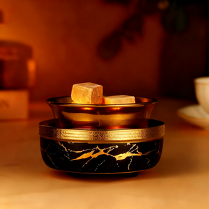 Luxury Scented Wax Cube <strong>Heater</strong>, Home Bedroom Living <strong>Room</strong> Aroma Diffuser Decorative Ornament Ceramic Wax Melt Warmer, - Product Image 2