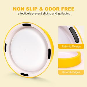 Nuevo Tazón de Alimentación para Mascotas 2025 para Perros y Gatos, 3 Colores, Anti-mordidas, Redondo, Gran Capacidad, Tazón para Comida y Agua para Perros - Product Image 3