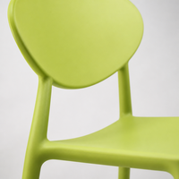 Chaise de jardin moderne en plastique imperméable pour l'extérieur, résistante au soleil, pour terrasse, bistrot, parc, villa, complexe hôtelier, mobilier de terrasse