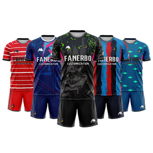 Uniforme de Fútbol Personalizado con Diseño de Nombre de Club, Conjunto de Fútbol de Primera Calidad, Camisetas de Fútbol Sublimadas - Product Image 3