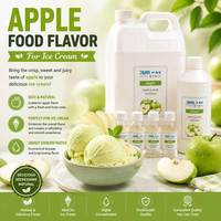 Arôme liquide de pomme rouge Taima pour la crème glacée | Arôme de pomme verte de qualité alimentaire, soluble dans l'eau, parfum de fruits pour les glaces