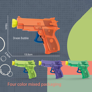 Nhựa Nhỏ Cầm Tay Ma Sát Súng Bong Bóng Cho Trẻ Em 30Ml Nước Bong Bóng Bao Gồm Vui Vẻ Trẻ Em 'Đồ Chơi Bong Bóng - Product Image 3