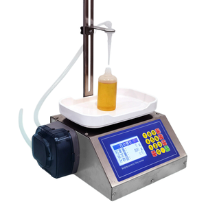 Machine de remplissage semi-automatique à pompe péristaltique 1200 ml/min, plage 2-100 g, pour eau, eau de rose, huile essentielle, solutions chimiques - Product Image 4