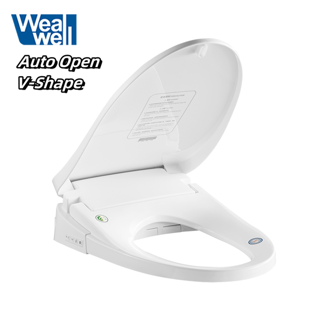 Automatic Open/Close Warm Seat Bidet Smart Toilet Seat with Remote Control Deodorization Elongated One Button Quick Install