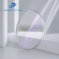 Lentille optique photochromique progressive Pioneer Optical 1.499 1.56 UV420 HMC CR-39 KOC-N7 Blue Cut SHMC