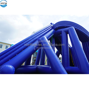 Tobogán Acuático Inflable Grande Trippo, Tobogán Acuático de 3 Carriles, Tobogán Inflable Hippo de 3 Carriles, Tobogán Acuático Inflable Grande Trippo - Product Image 5