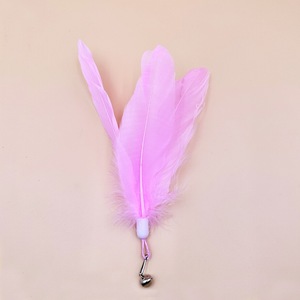 0.8m di lunghezza retrattile divertente asta di <span class=keywords><strong>gatto</strong></span> stile semplice <span class=keywords><strong>gatto</strong></span> piuma giocattolo per la pesca potente ventosa bastone campanella di piume giocattoli per gatti - Product Image 4
