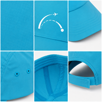 Gorra de Viaje Impermeable de 5 Paneles, Secado Rápido, Plegable, Ligera, Suministro OEM para Compradores, Logotipo Personalizado