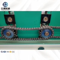 Système de découpe hydraulique automatique pour la fabrication de capuchons de toit en acier galvanisé, machine de formage à froid pour capuchons de toit, équipement de fabrication de tôles pour capuchons de toit
